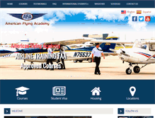 Tablet Screenshot of americanflying.net